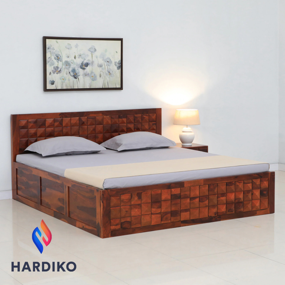 Hardiko Wooden Bed Design