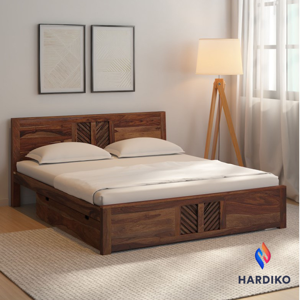 Hardiko Wooden Bed Design