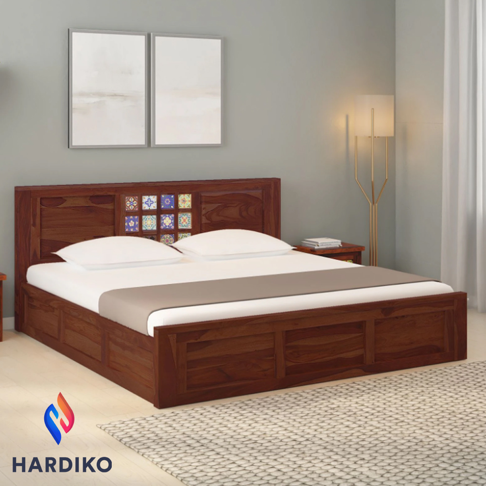 Hardiko Wooden Bed Design