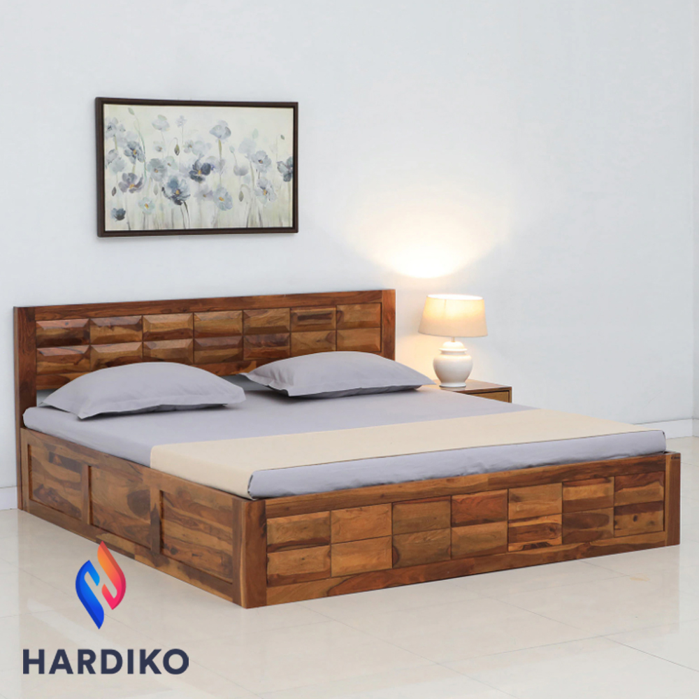 Hardiko Wooden Bed Design