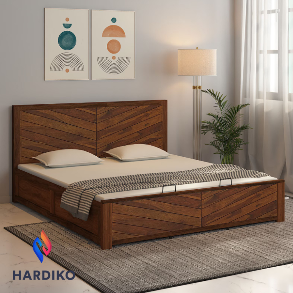 Hardiko Wooden Bed Design